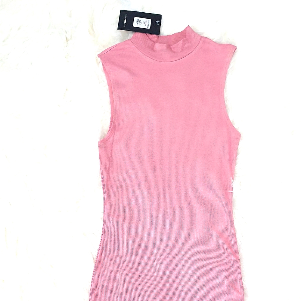 New SWEET PINK MIDI DRESS